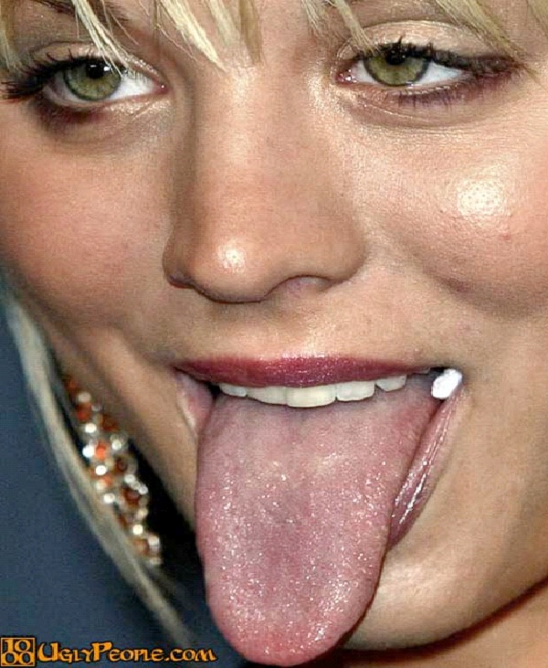 Kaley CuocoWeird Celebrity Closeups
