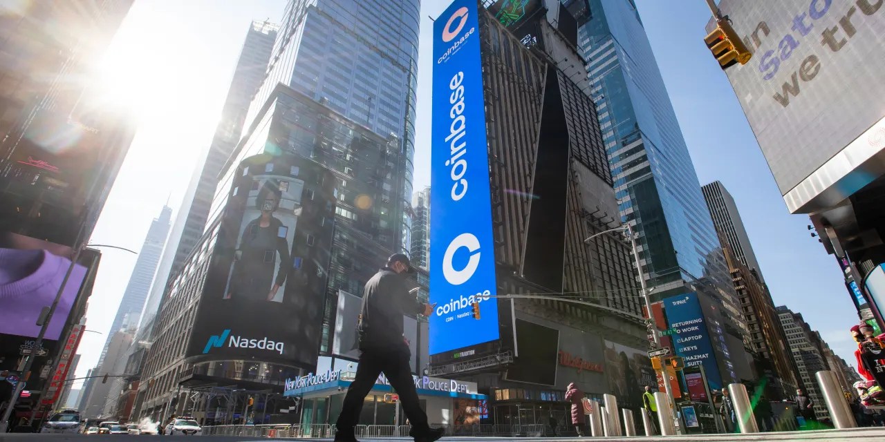 Coinbase Stock Falls on Earnings Miss Barron's