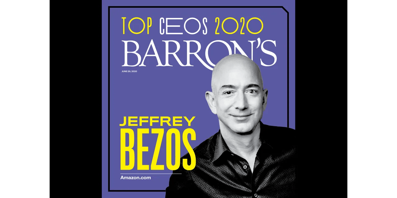 Barron’s Top CEOs 2020 Jeffrey Bezos Barron's