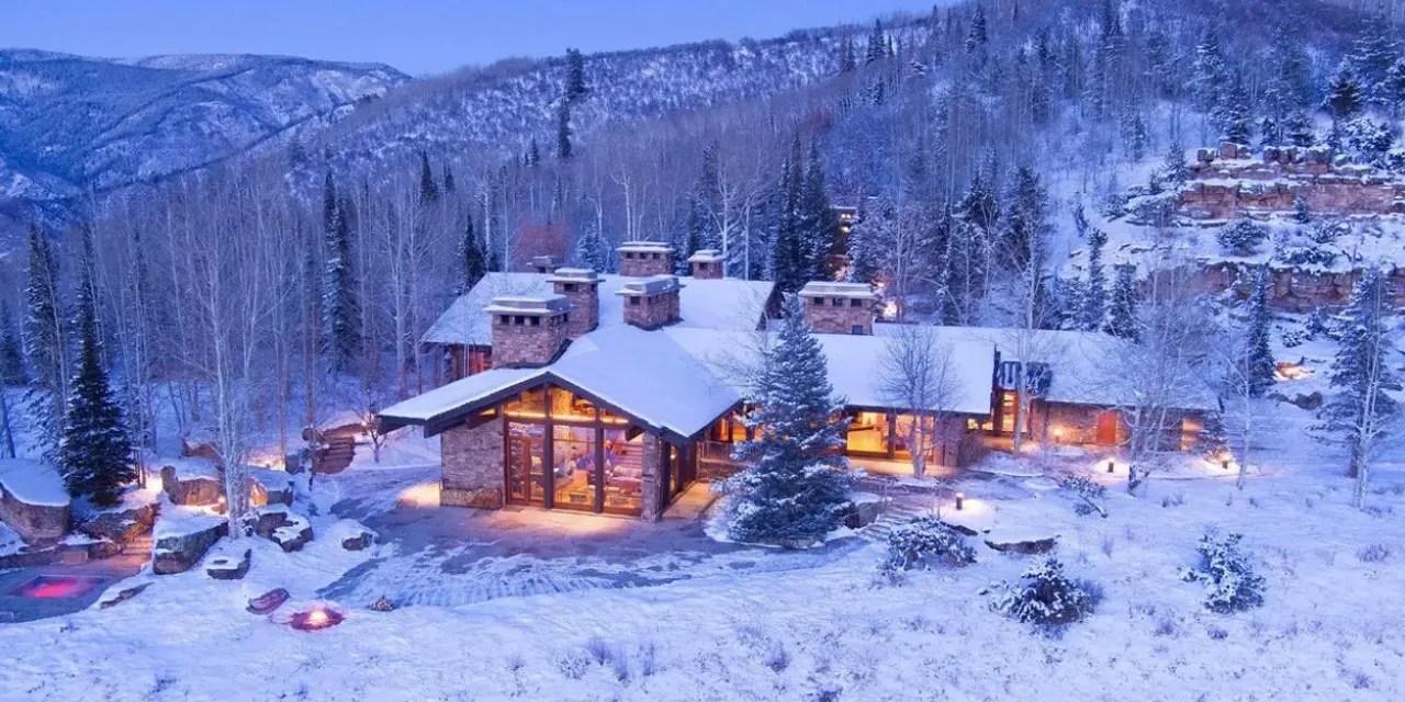 Massive Aspen Compound Overlooking Elk Mountains Listed for 46 Million