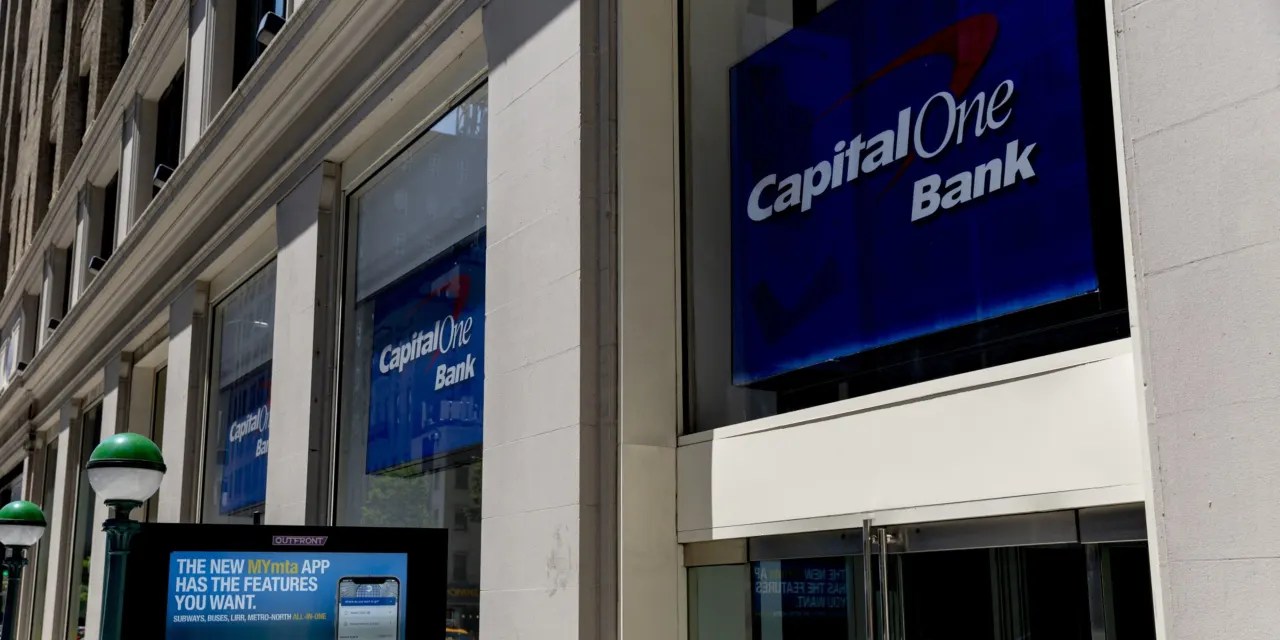 Capital One Stock Rises After Bank Reinstates Its Dividend Barron's