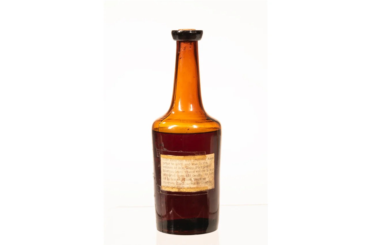 The Oldest Known Bottle of Whiskey Coming up for Auction Penta