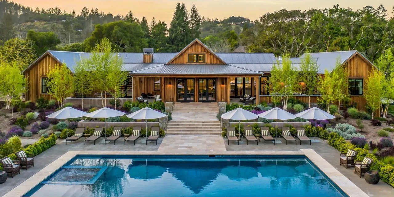 Bank Exec Lists Modern Farmhouse in Sonoma for Nearly 7 Million Penta