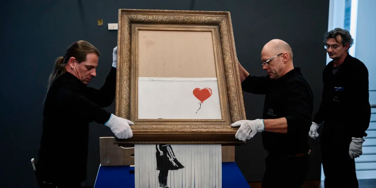 Banksy’s Shredded ‘Girl with Balloon’ Returns to Sotheby’s Penta