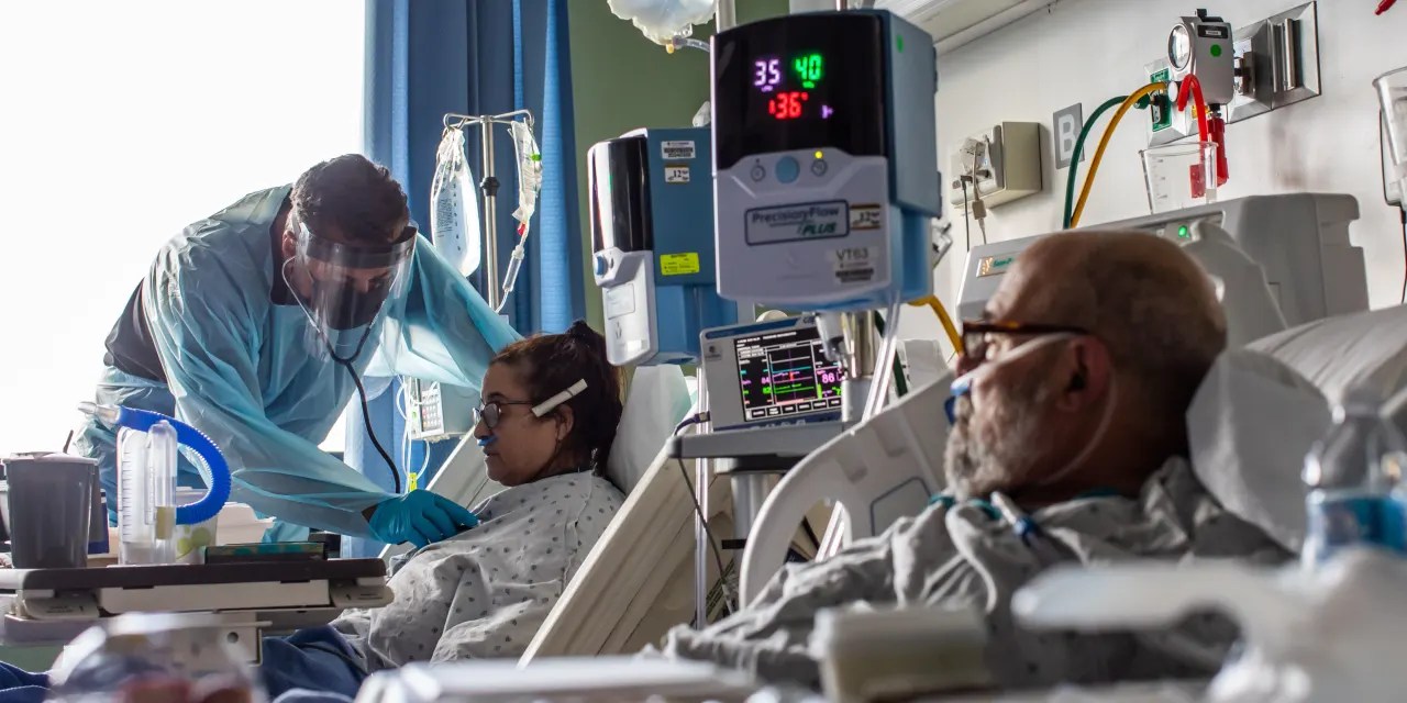 Live Updates ICU Beds Are Nearly Full in OneQuarter of U.S. Hospitals Barron's