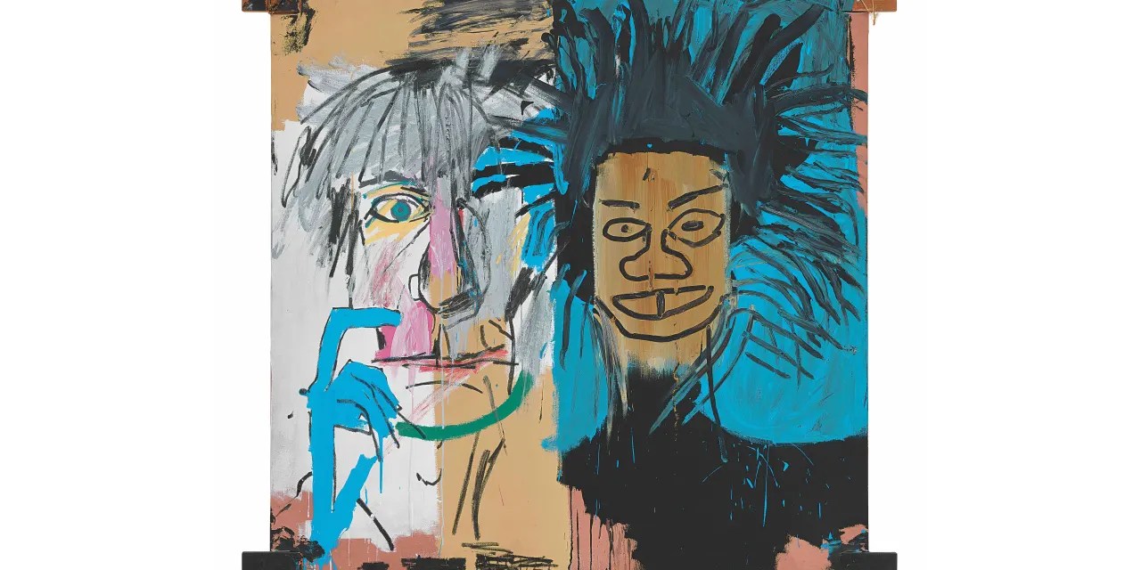 JeanMichel Basquiat and Andy Warhol Collaboration on View at the Brant