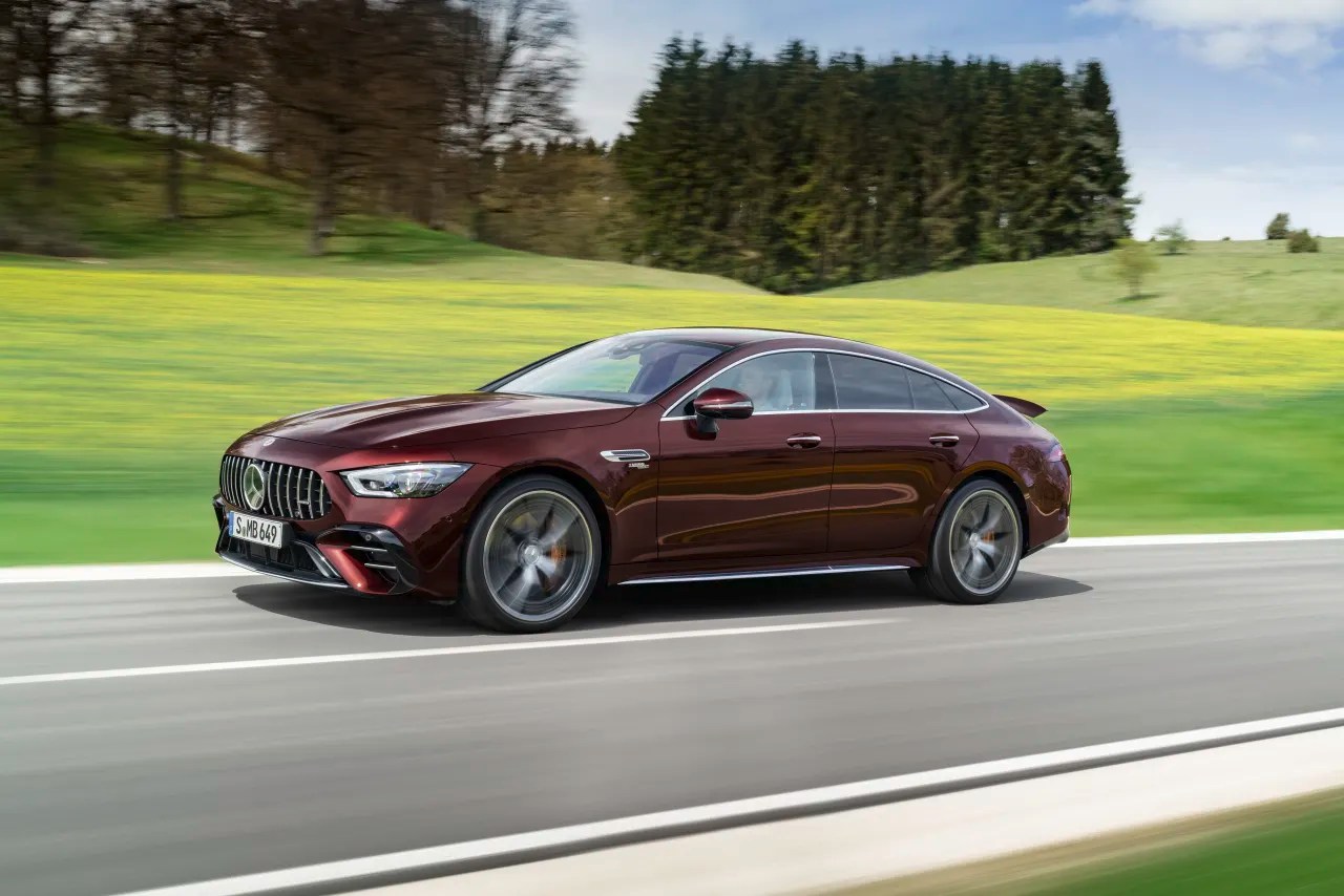The Mercedes AMG GT 53 Is at the Pinnacle of Gas-Engine Power and