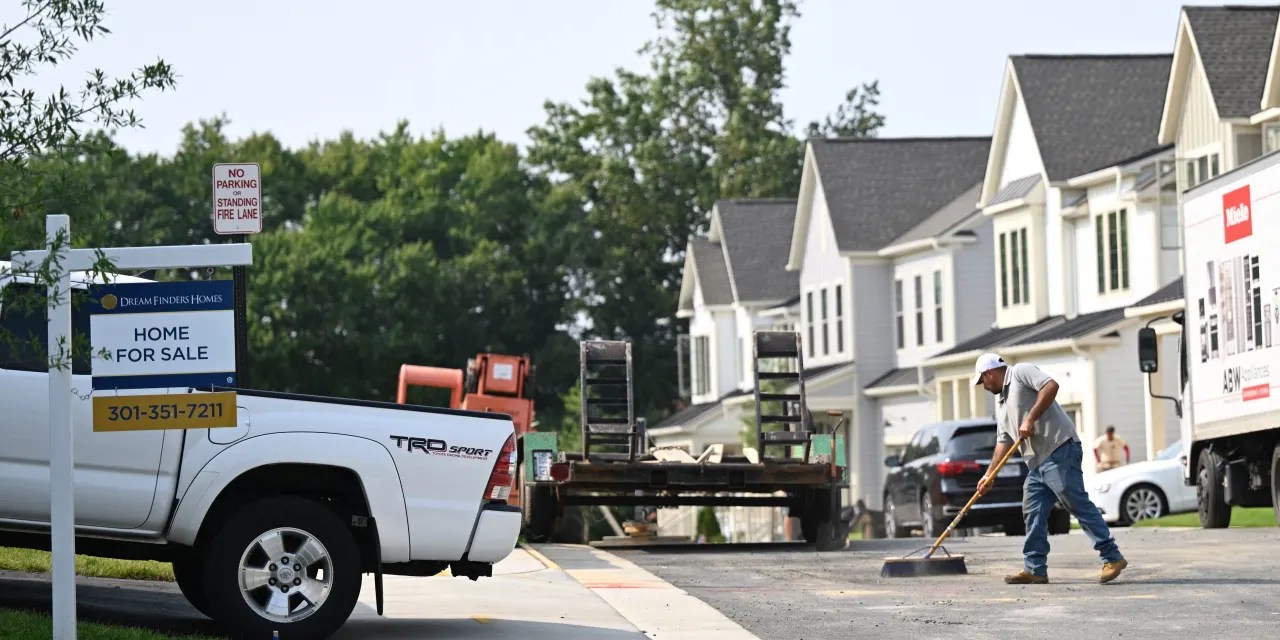U.S. Pending Homes Sales Slip to Lowest Level on Record Barron's