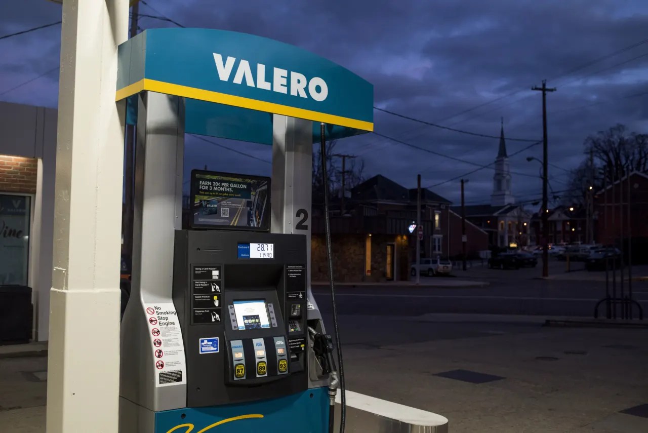Valero Gas Station Logo