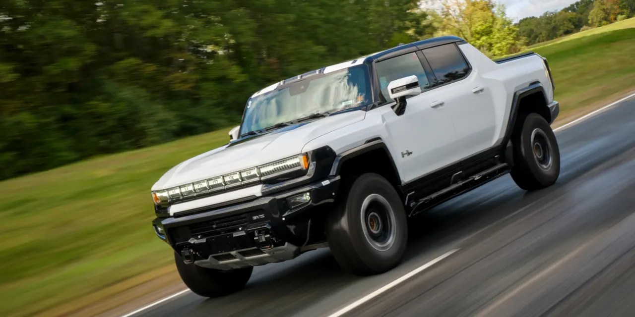 GM's AllElectric Hummer Looks Like a Tank. It Drives Like a Sports Car