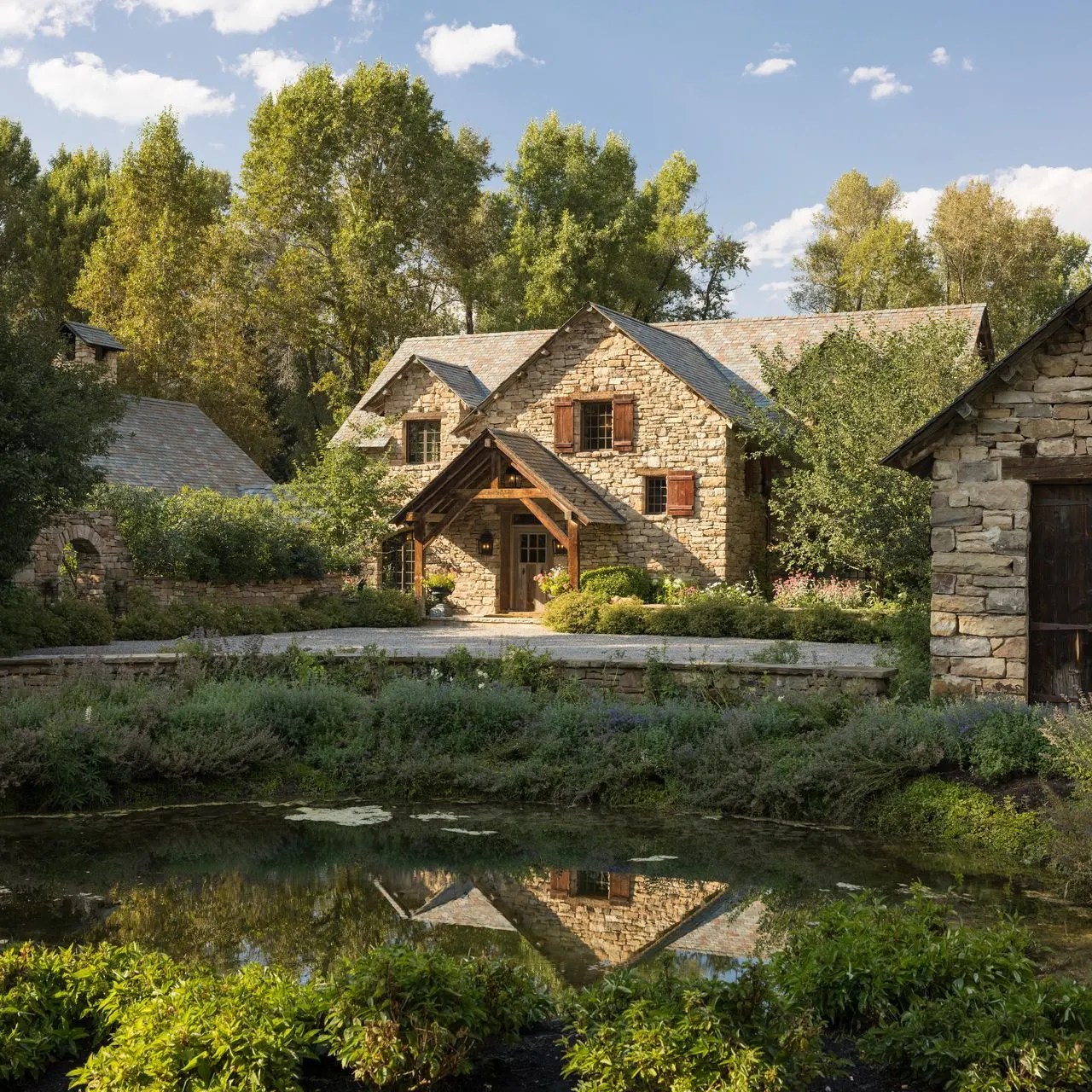 An EnglishInspired Home on a Wyoming Ranch Lists for 26 Million Penta