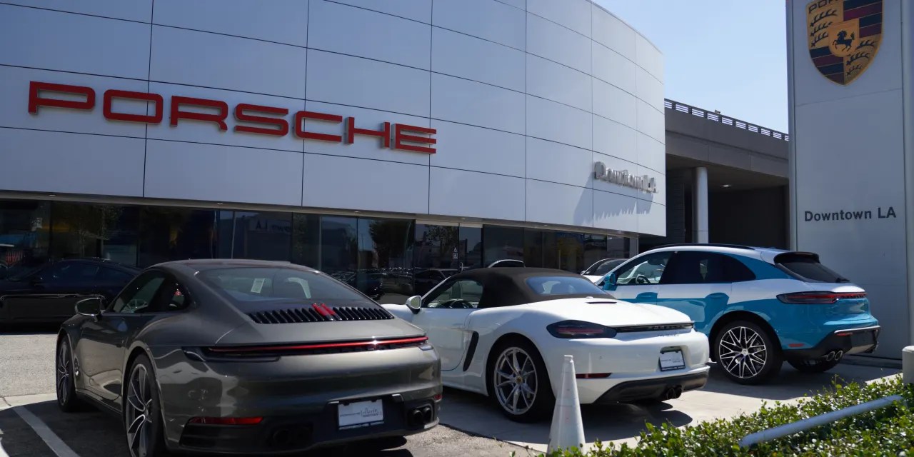 Porsche IPO Looks Set to Price at Top End of Range Barron's