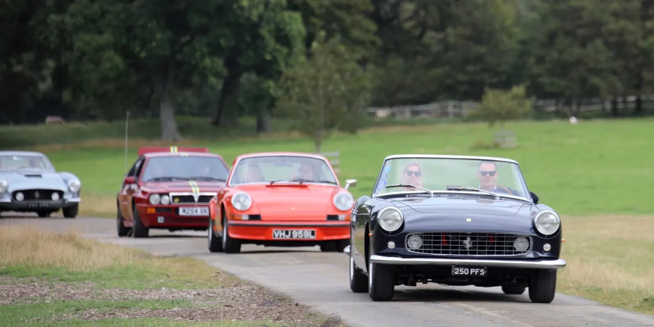 Driving Classics Cars for a Good Cause Penta