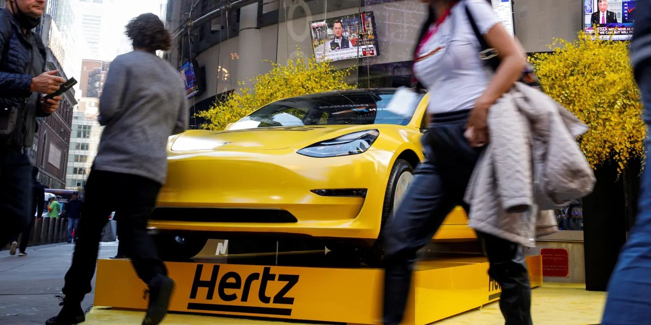 Hertz Owns a Lot of Tesla Vehicles. That's a Good Sign for EV Investors