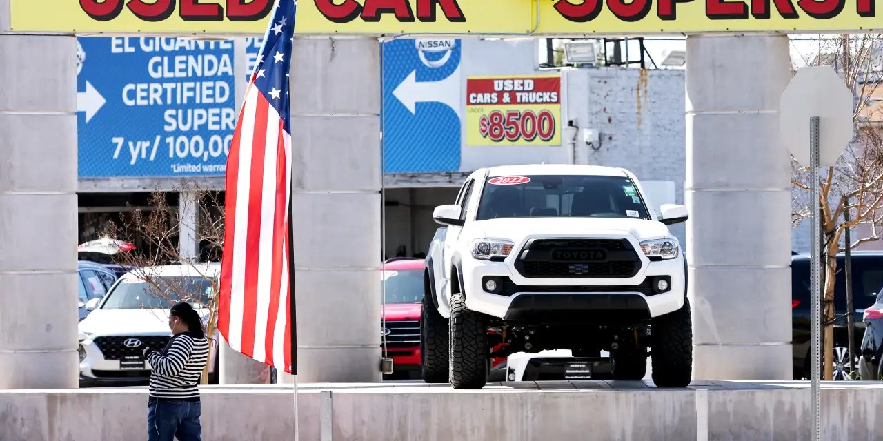 UsedCar Prices Rise at Fastest Since 2021. It's a Bad Sign for Inflation. Barron's