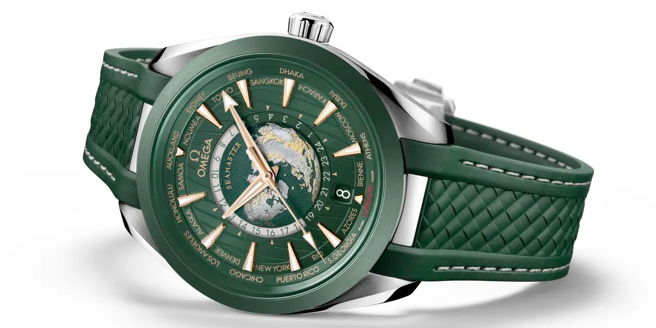 Trio of Omega Seamaster Aqua Terra Worldtimers Are Ready to Travel Penta