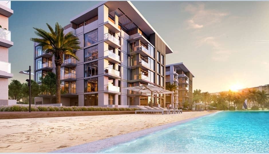 Genuine Resale Full Crystal Lagoon View Fully Furnished 2BR+M