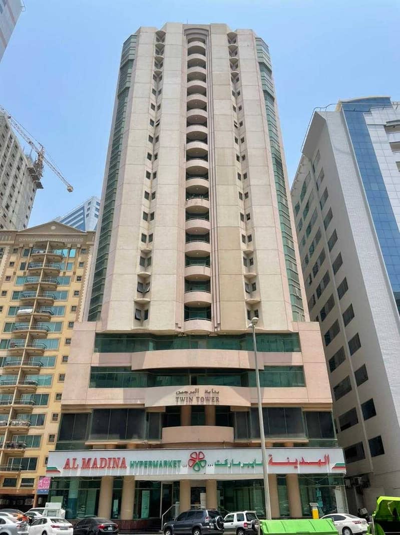 3 BHK Available in Twin Tower Building, Al Majaz, Sharjah