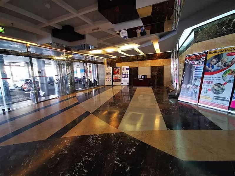 Falcon Towers Elegant Office with Parking in Downtown Ajman