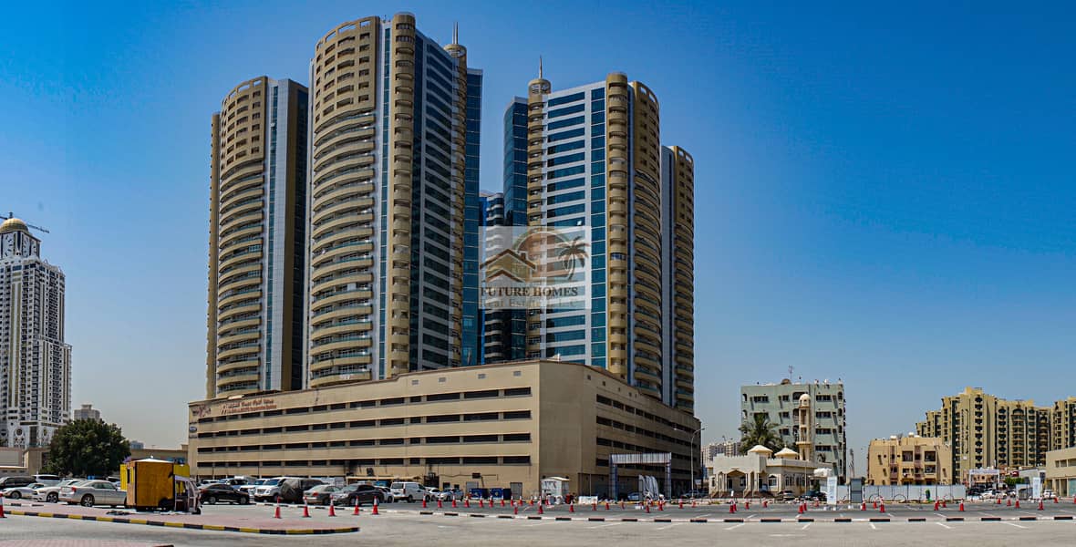 2BHK FOR RENT WITH PARKING IN HORIZON TOWER AJMAN