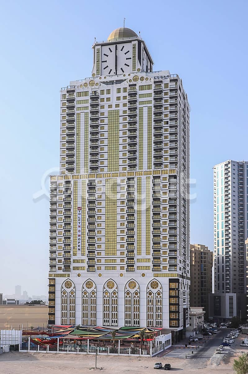 Luxurious apartments in Ajman Clock Towers, REF06SO