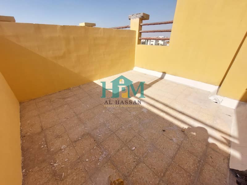 Spacious Studio With Private Roof And Beautiful Décor At Khalifa City B