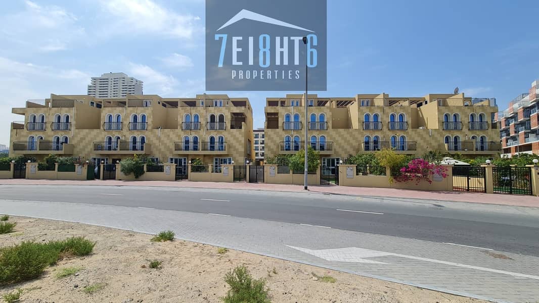 Furnished villa 4 b/r good quality independent villa + maids room + large garden for rent in