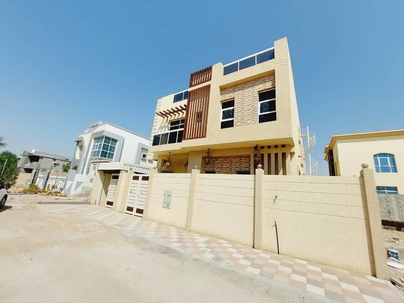 brand new villa for sale in ajman 5 master bedroom majlis hall kitchen