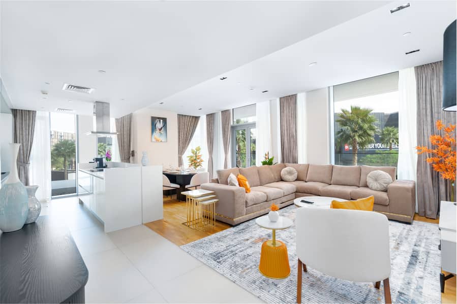 Luxurious 3 Bedroom apartment with stunning full Ain Dubai view Bluewater's Island