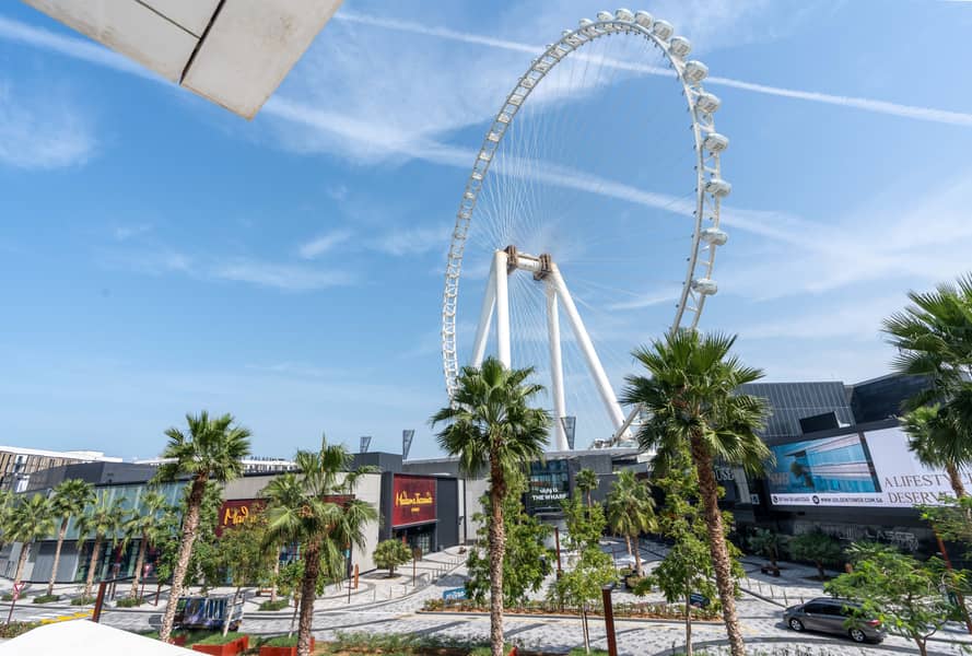 Luxurious 3 Bedroom apartment with stunning full Ain Dubai view Bluewater's Island