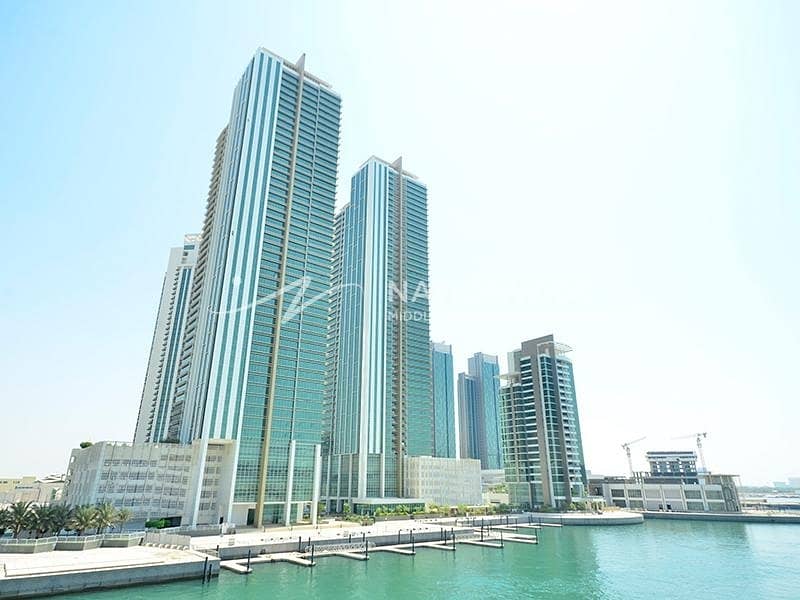 Al Reem Island，Marina Square，Ocean Terrace Residence 1 卧室 55000 AED
