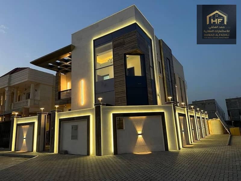 New villa for annual rent lively area with all services central air