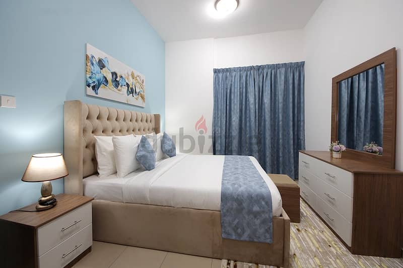 Brand new Furniture ! One Bedroom Apartment !No Commission !All bills