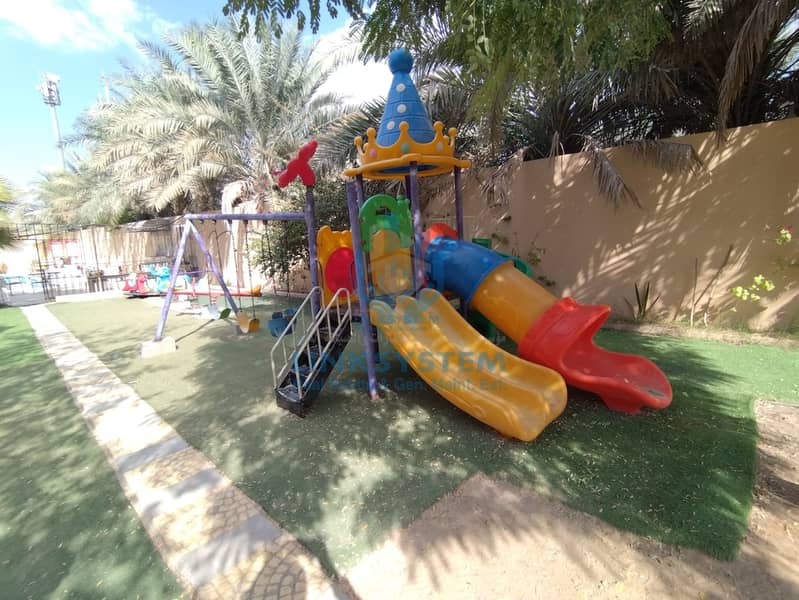 SPACIOUS 2BHK SWIMMING POOL GYM BALCONY IN SAROOJ AL AIN FOR