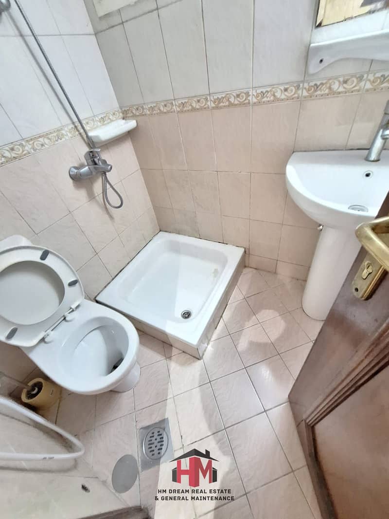 Ready to Move Monthly One Bedroom Hall Apartment for Rent at Al Nahyan Abu Dhabi