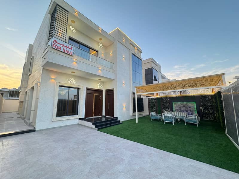 Villa for sale, the closest villa to Al Hamidiyah Park, directly from