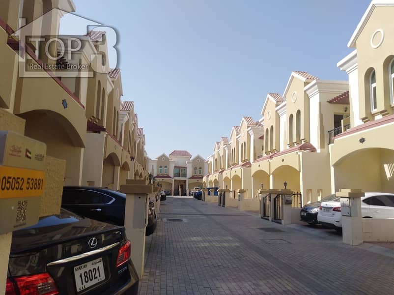 Spacious 3BHK villa/big yard/balcony for rent Dubai South