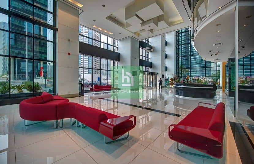 Office 215,34 sq. m, high floor with nice view, JLT