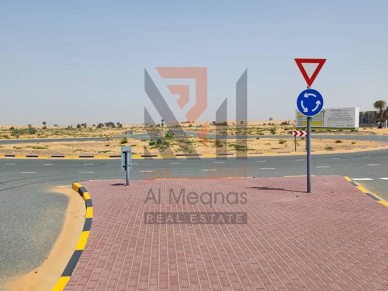 G+2 Land For Sale For town house/Villa in Umm Al Quwain With 18 months