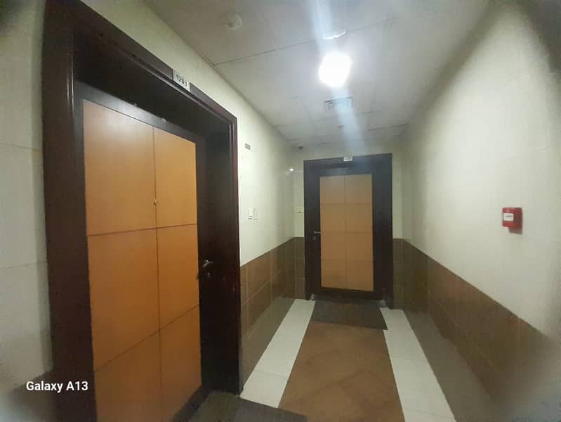 Onebedroom apartment for annual rent in Garden City Towers private park