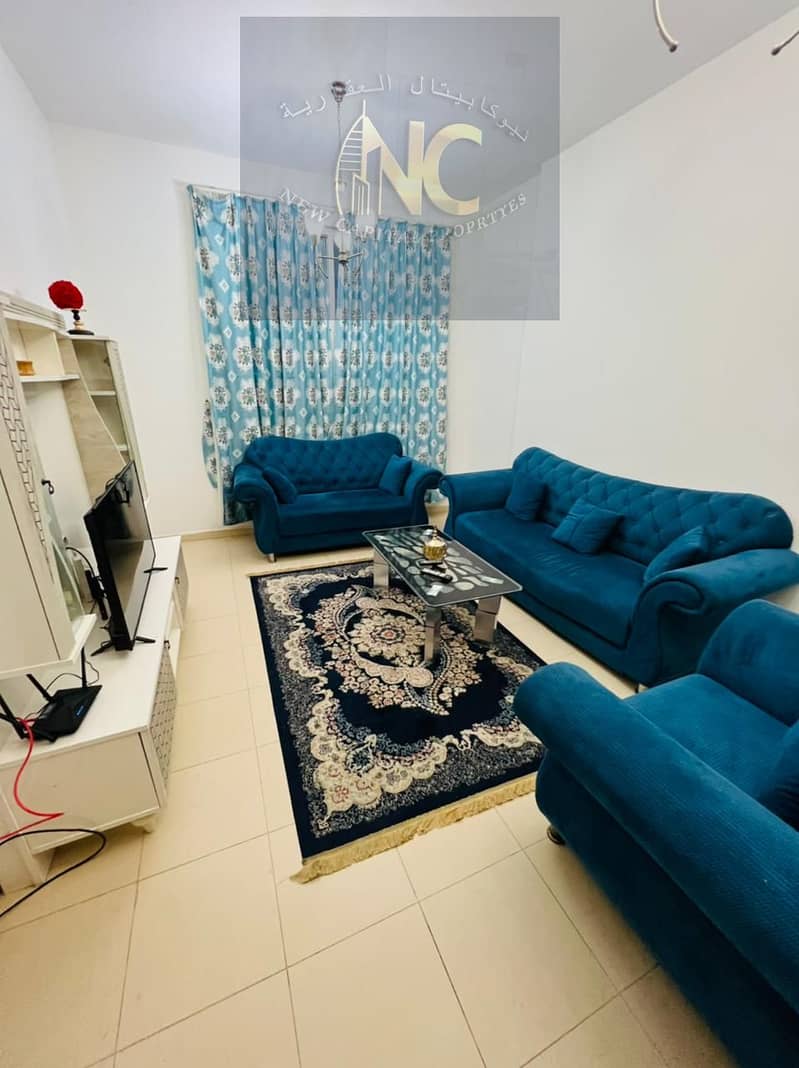 ((For monthly rent in City Towers)) Furnished 1BHK , very clean