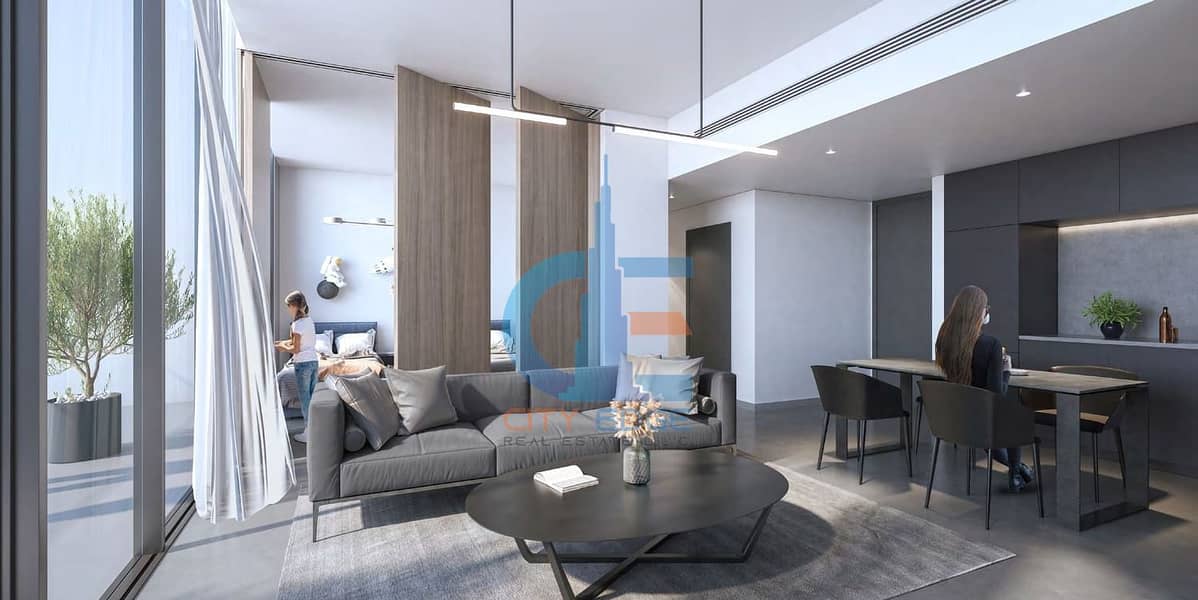 Al jada has biggest gym in UAE luxury APARTMENT with swim pool and with golden visa last unit