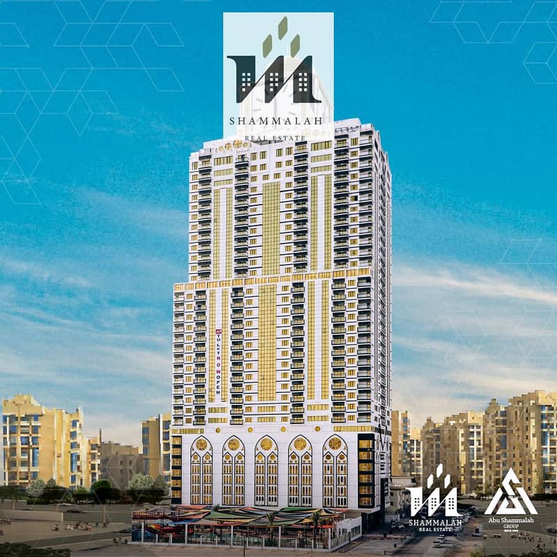 Luxurious apartments in Ajman Clock Towers REF 008