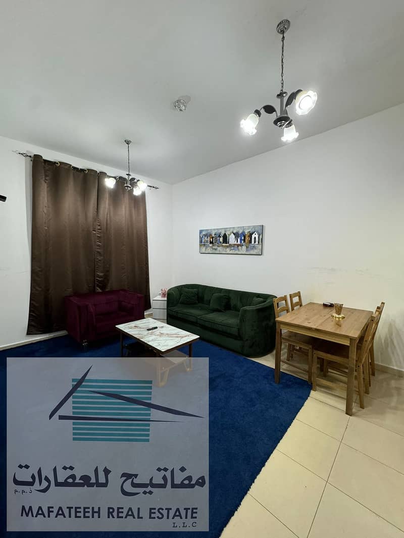 Elegant Furnished One Bedroom Hall Available for Rent in City Towers