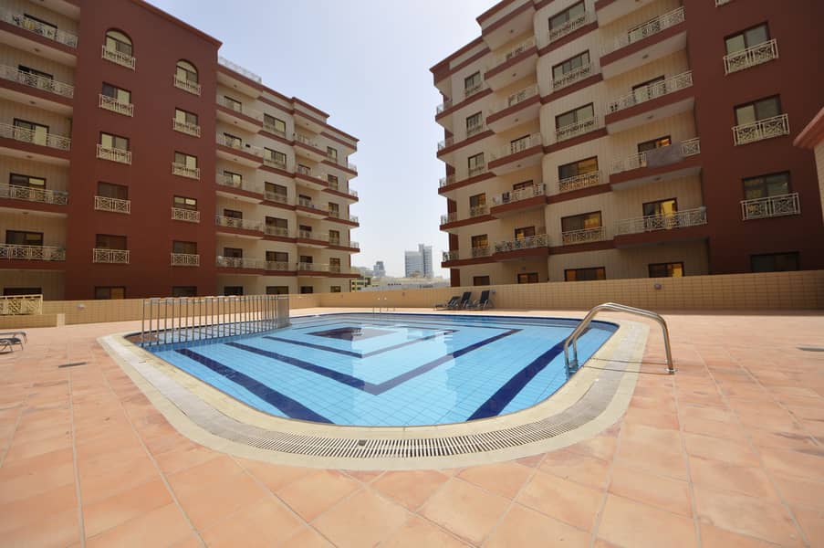 1 Bedroom Hall in Al Raffa, Bur Dubai with Pool Gym