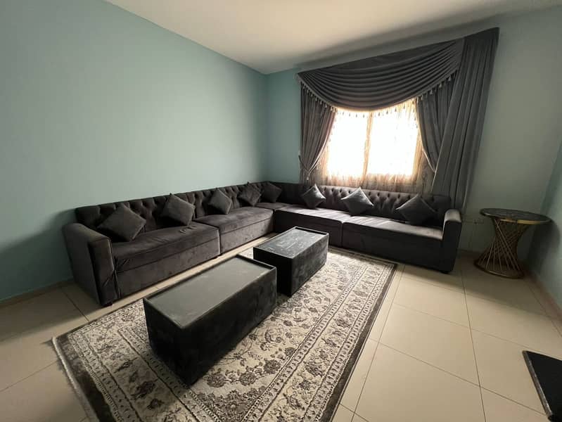 2 bedroom apartment for monthly rent furnished in Al Rashidiya 3