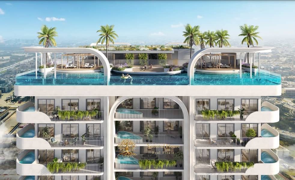 STUDIO FOR SALE NEAR METRO STATION INFINITY POOL 20 MIN TO PALM