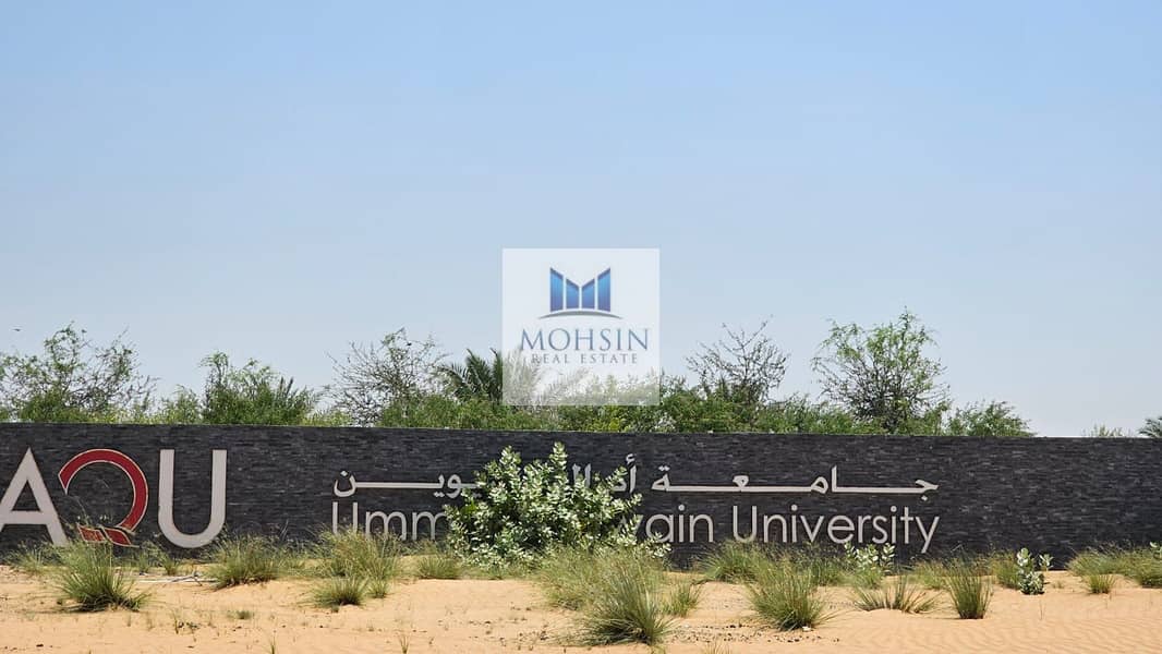 LAND FOR SALE IN UMM Al QUWAIN ON 3 YEARS PAYMENT PLAN