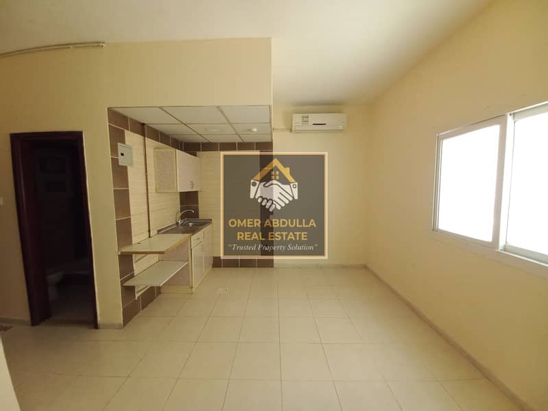 No Cash Deposit // studio Apartment available Only 15k in muwaileh area