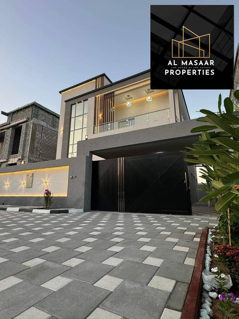 For sale, a turnkey villa, directly behind Al Hamidiyah Park